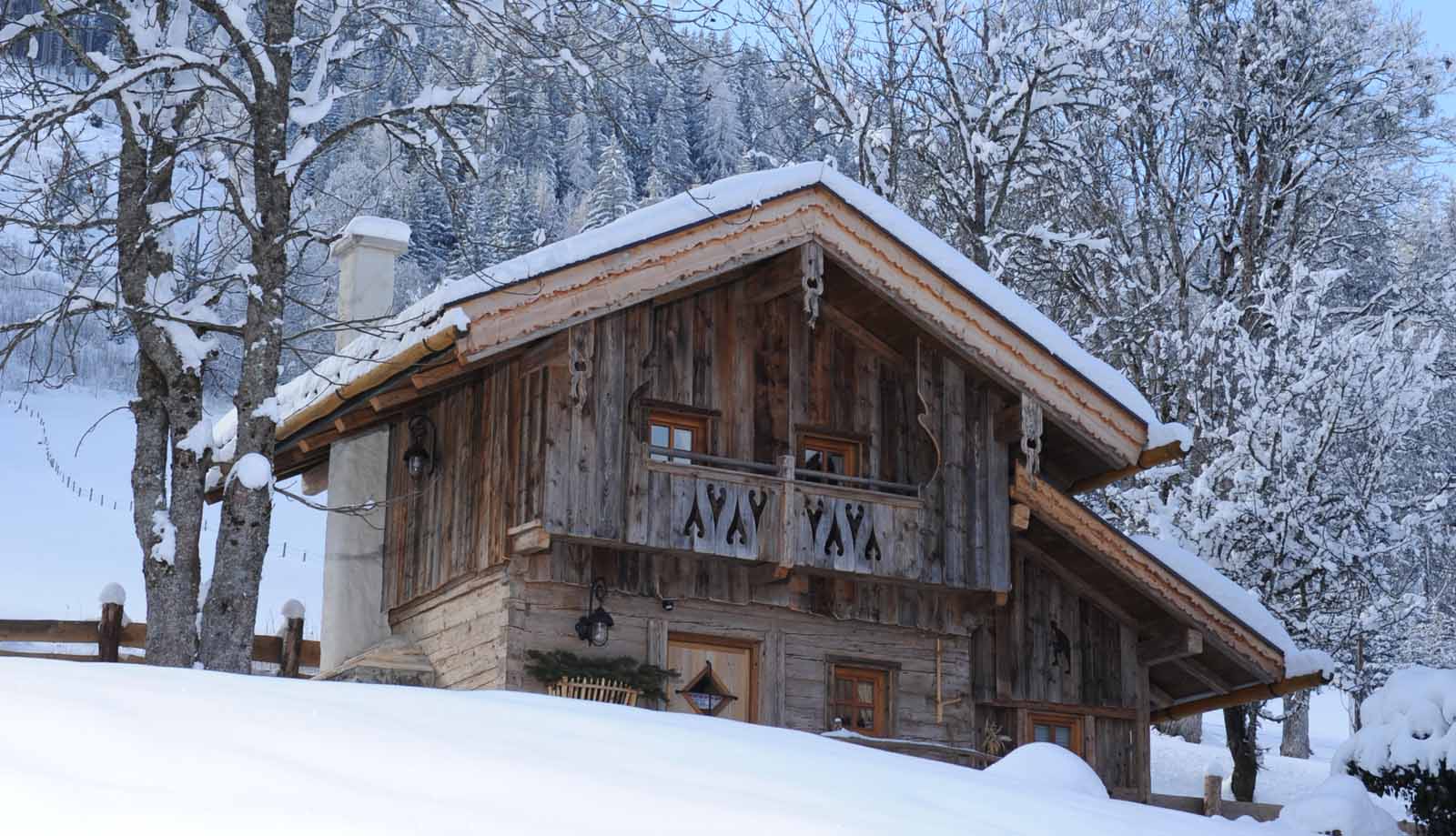 Gschwandtner Hütten im Winter