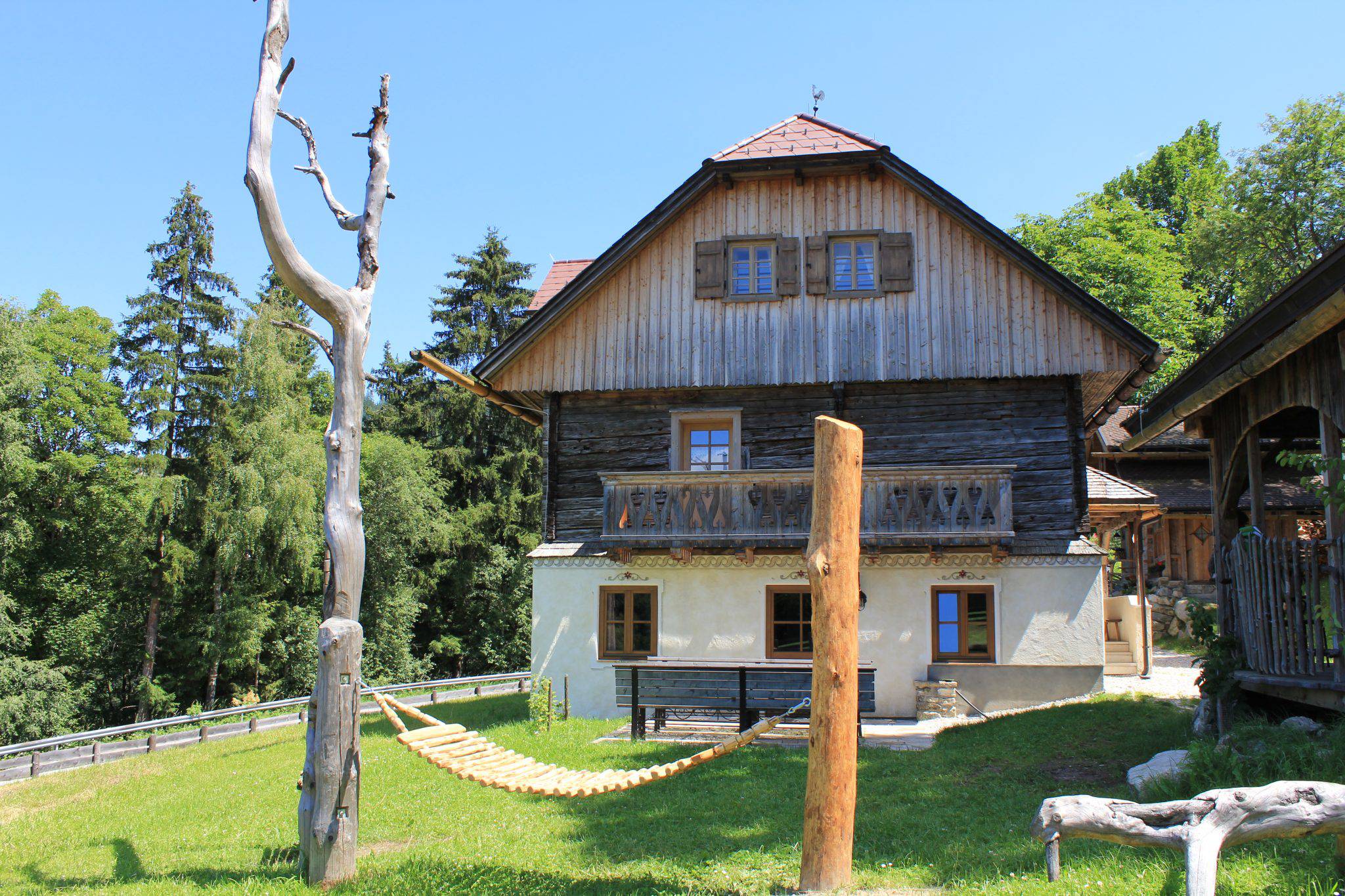 Landhaus Gschwandtner im Seewigtal im Sommer