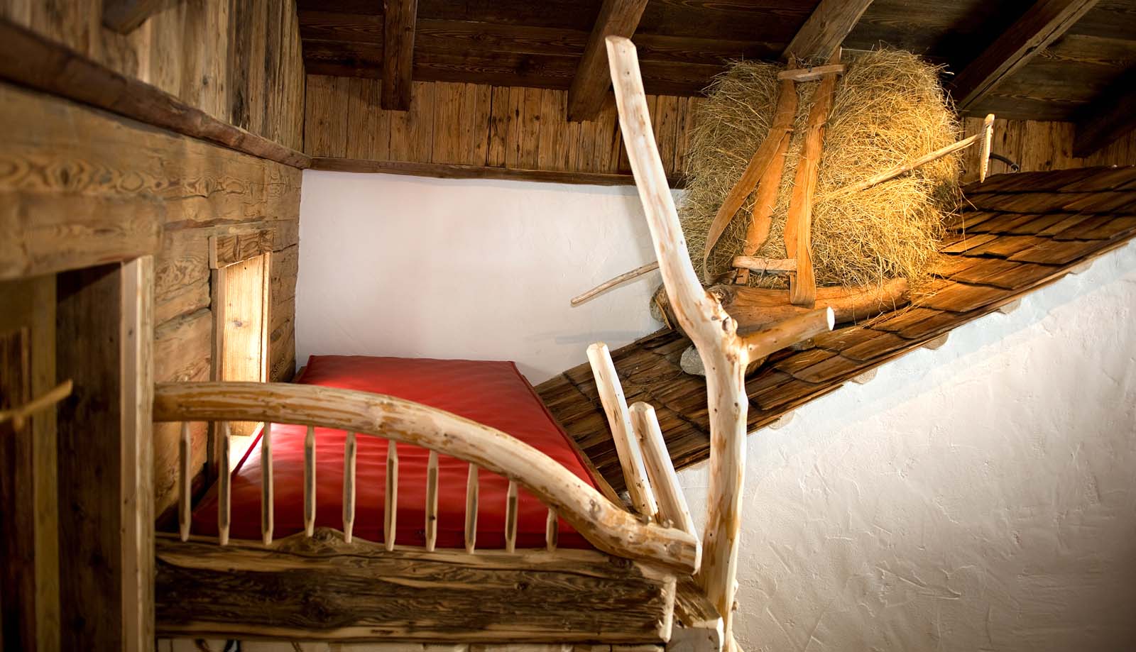 Wasserbett in der Troadkast'n Sauna