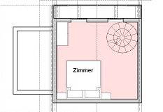 Grundriss Obergeschoß Gschwandtner Hütt'n