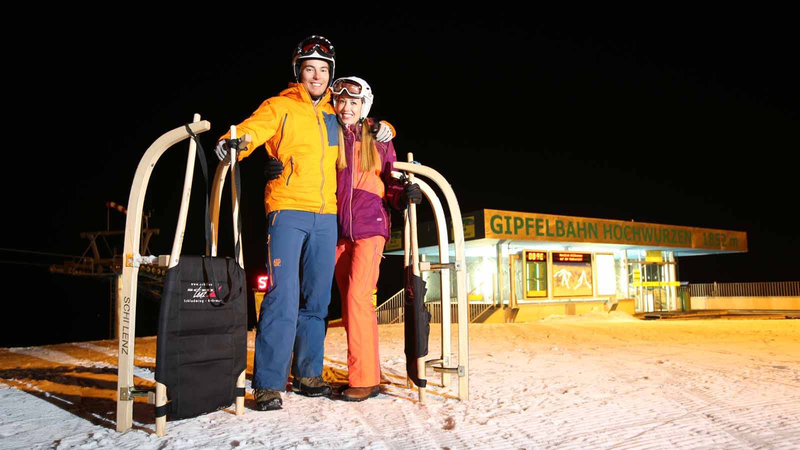 Hochwurzen Nachtrodeln