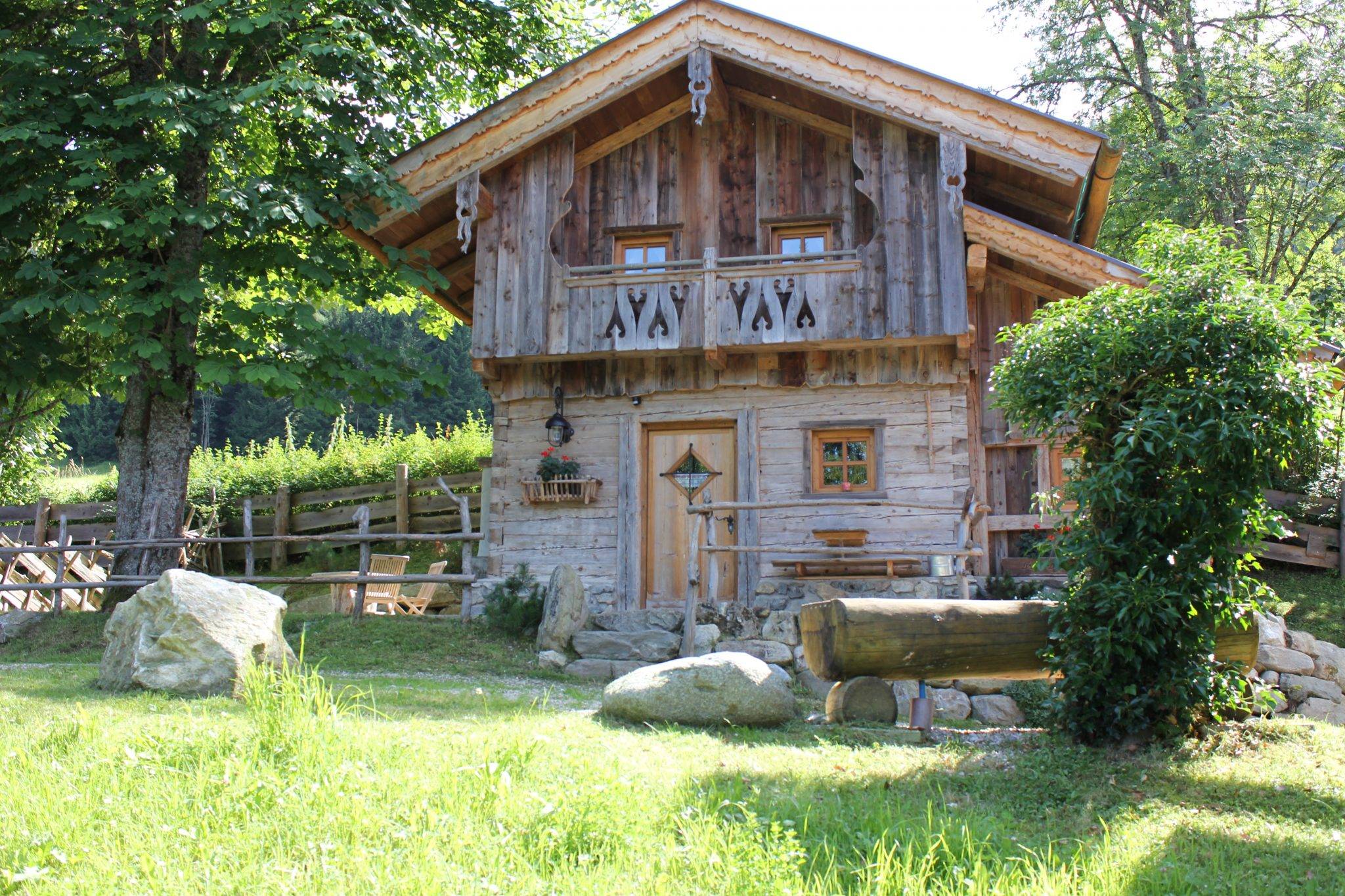 Gschwandtner Hütt'n im Sommer