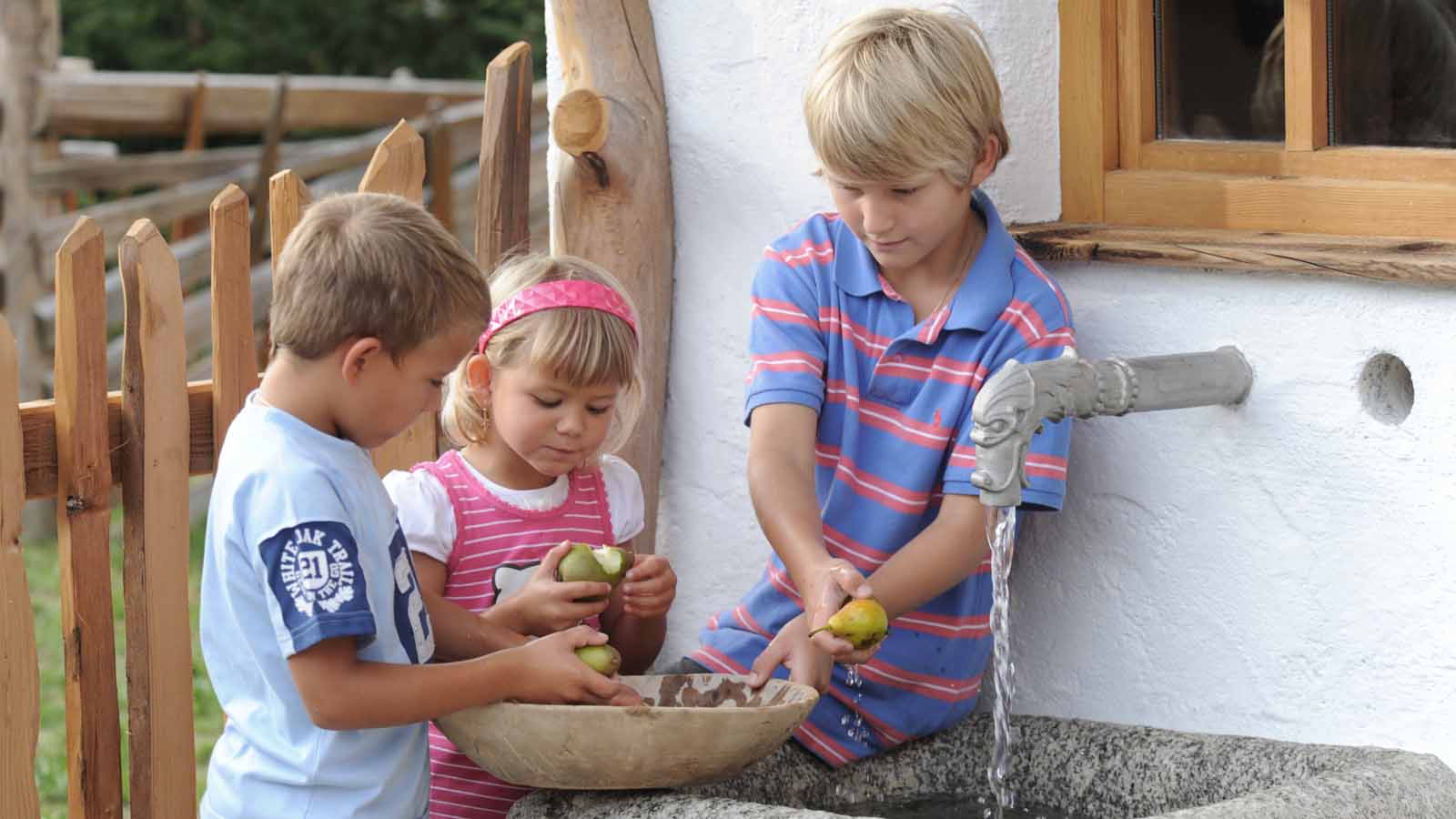 Kinder fühlen sich wohl im Hotel Herrschaftstaverne