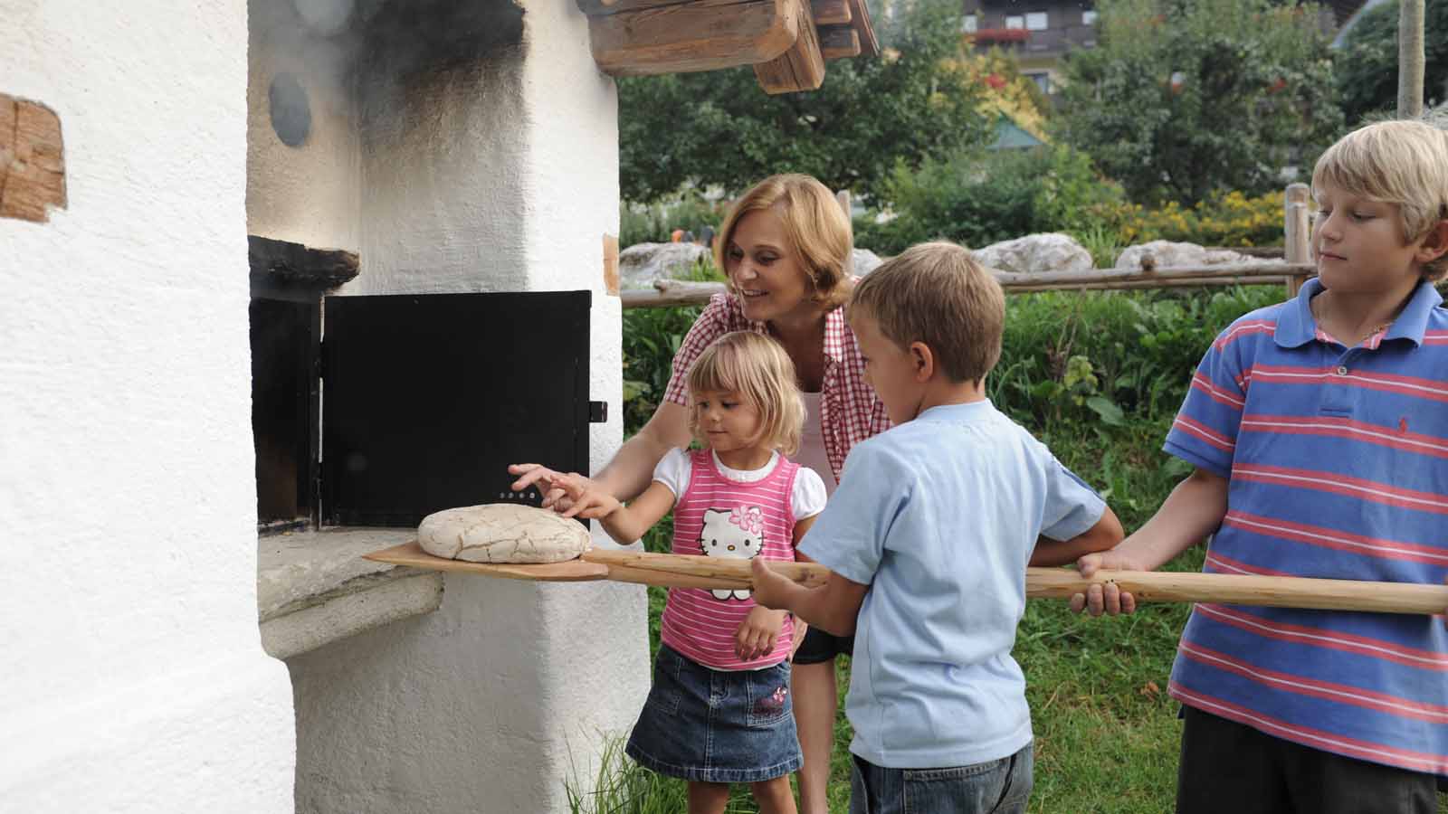Brot backen im Familienurlaub