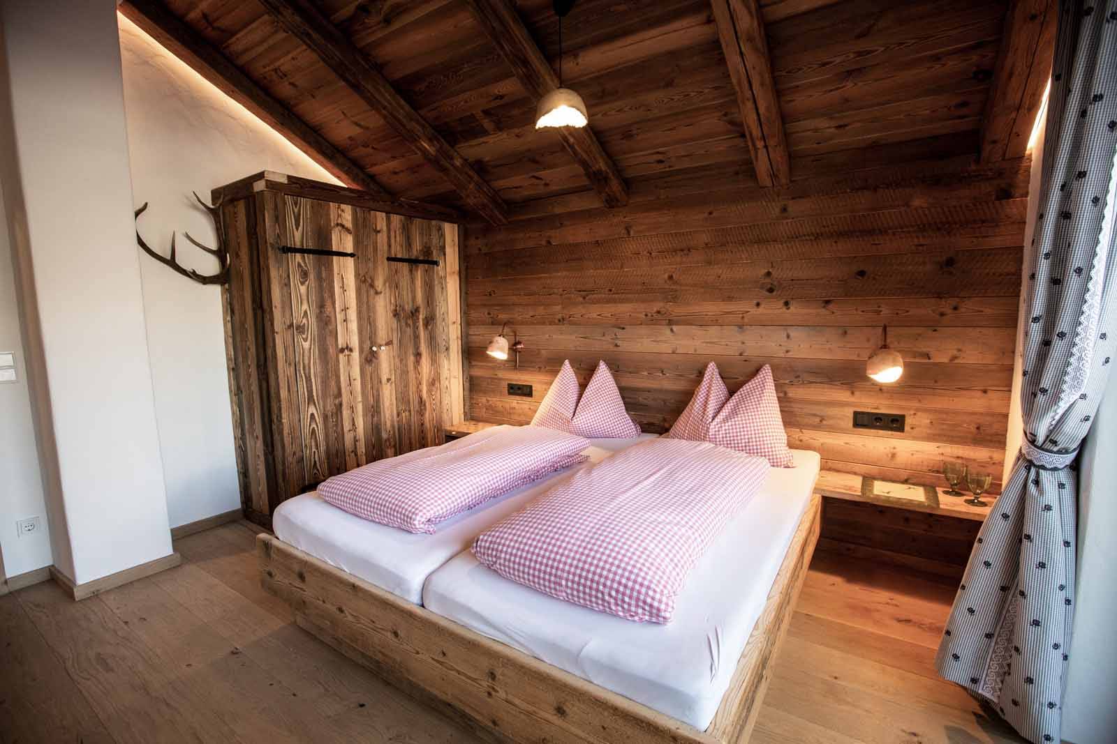 Schlafen mit Hüttenflair