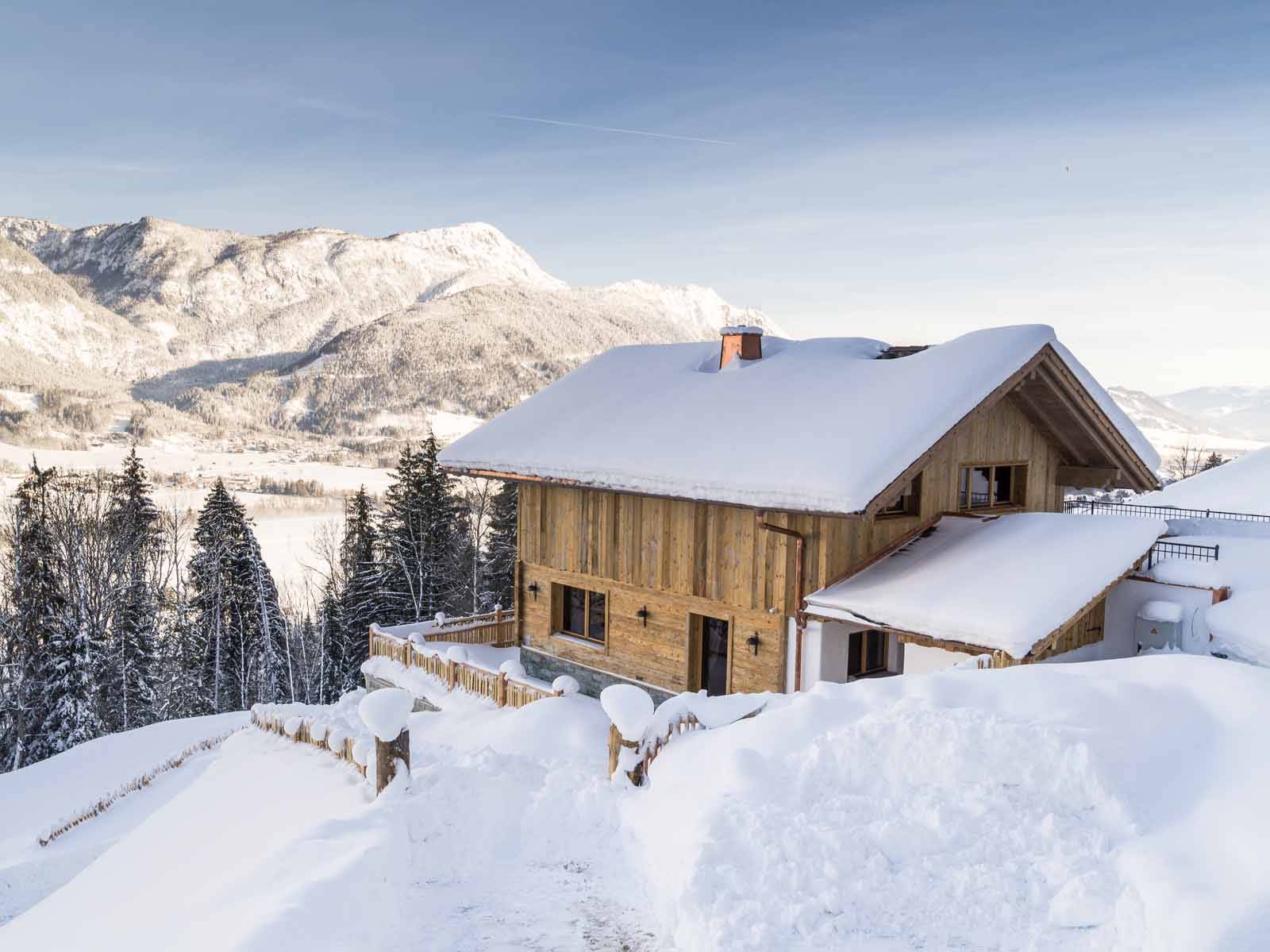 Hütte direkt an der Skipiste Hauser Kaibling