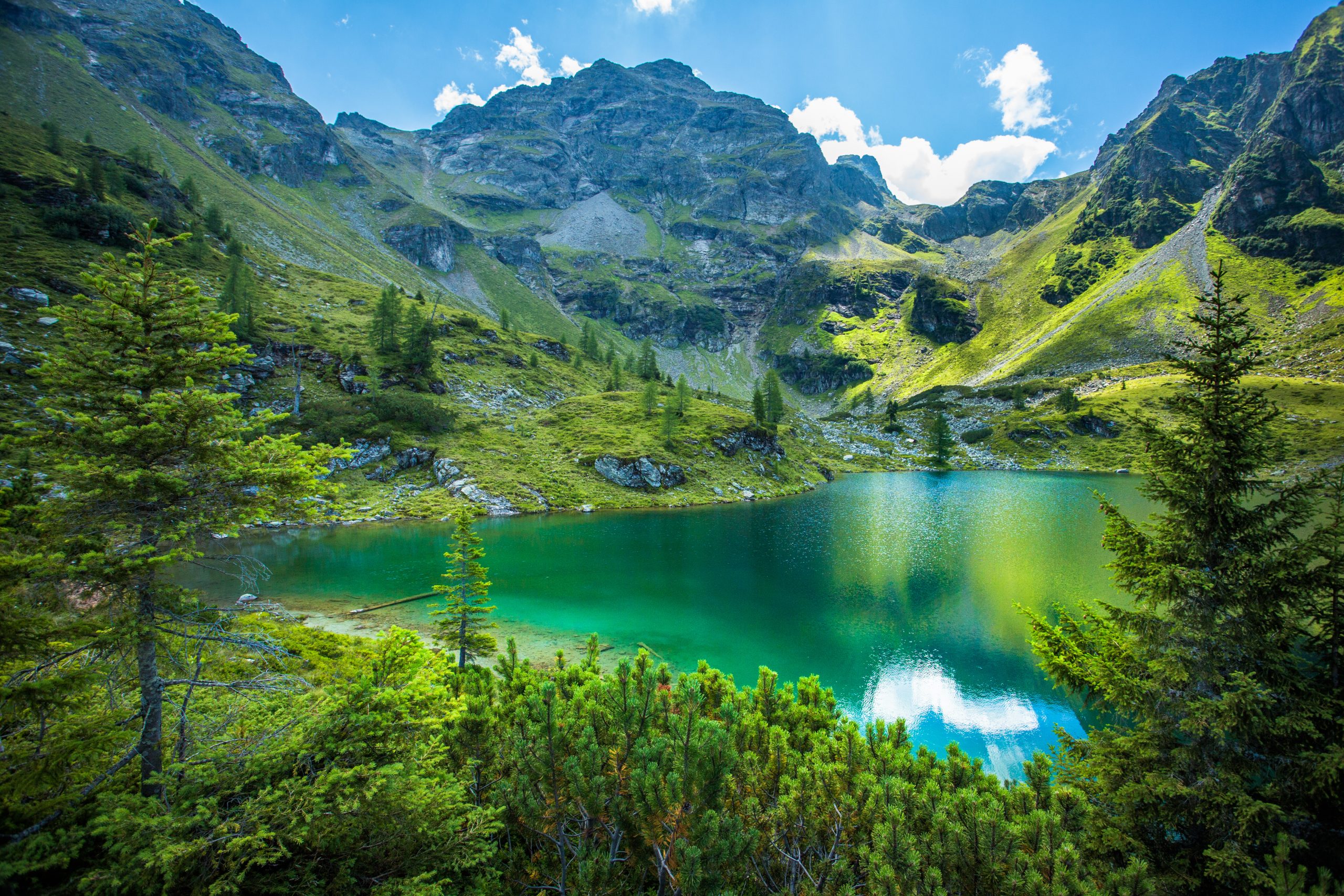 Moaralmsee Hauser Kaibling